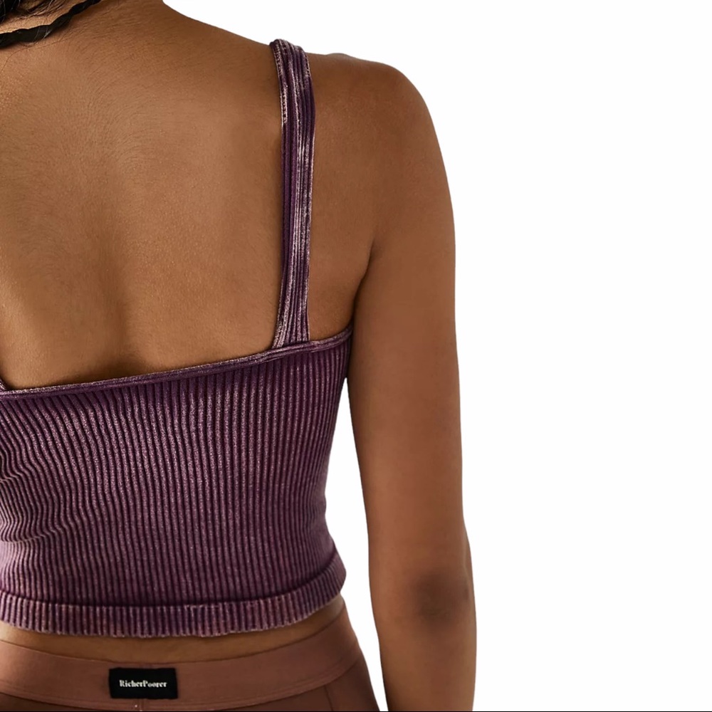 NEW Free People Washed Seamless Crop, XS/S - Picture 4 of 14